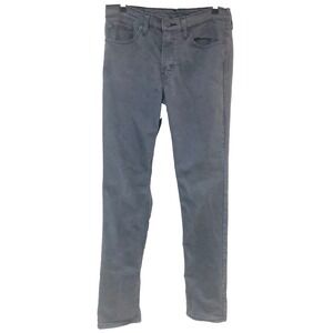 LEVI'S 511 Jeans Mens 34 x‎ 36 Cotton Stretch Dark Gray Workwear Gorpcore Casual